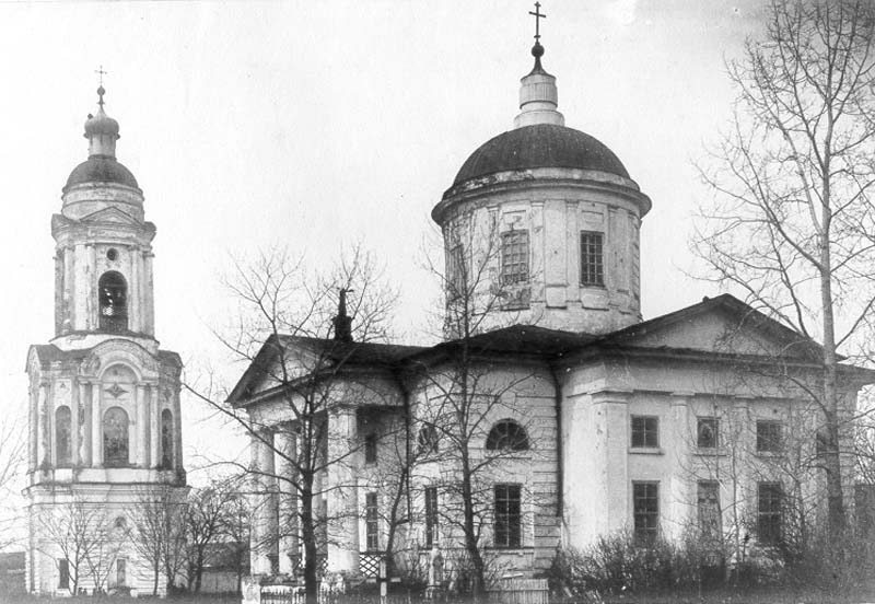 Спасо-Преображенский собор Пензенского Спасо-Преображенского монастыря Архивная фотография Спасо-Преображенского собора в Пензе